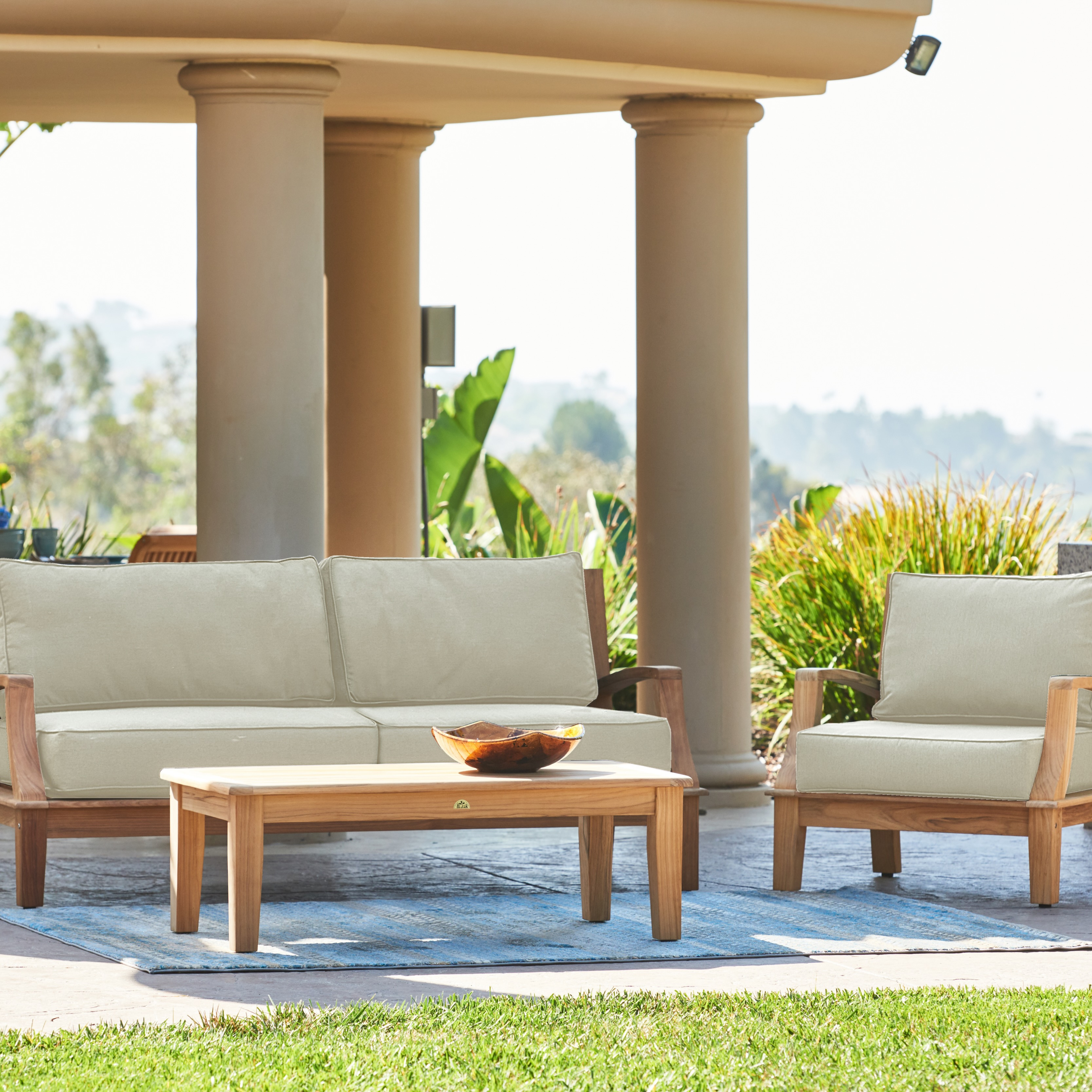 GRANDE DEEP SEATING SET – HiTeak Furniture