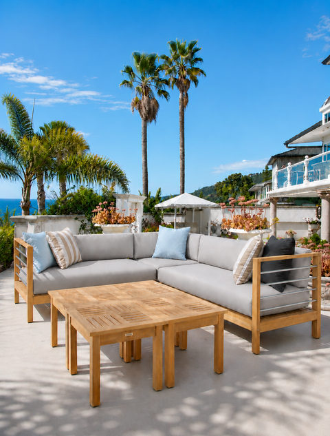 How to Choose a Teak Outdoor Sectional