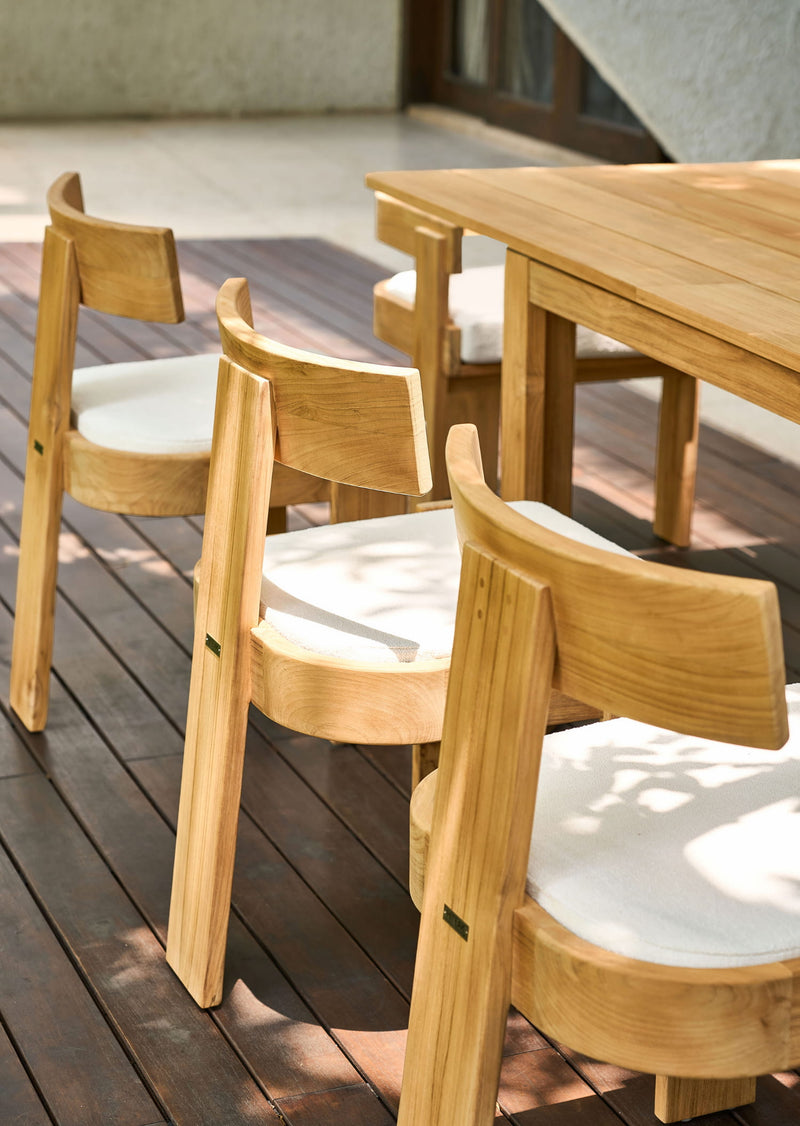Teak Outdoor Dining Chairs