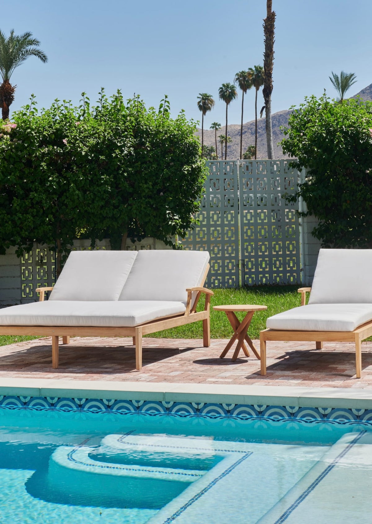 Teak loungers and chaise lounges collection by HiTeak