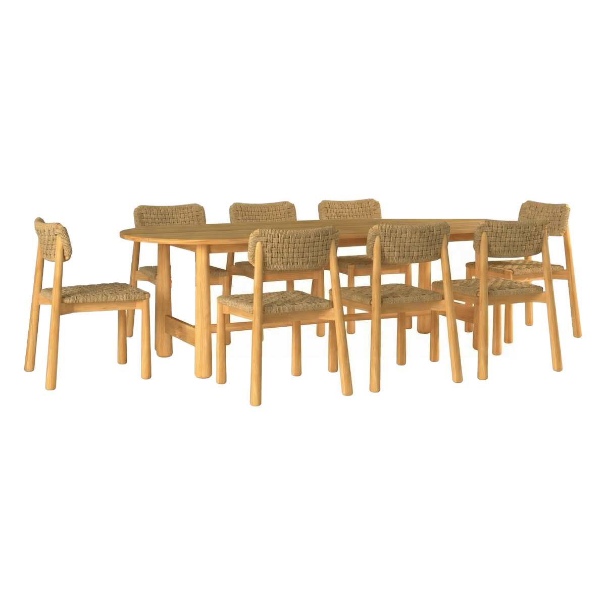 ISLA OVAL DINING TABLE