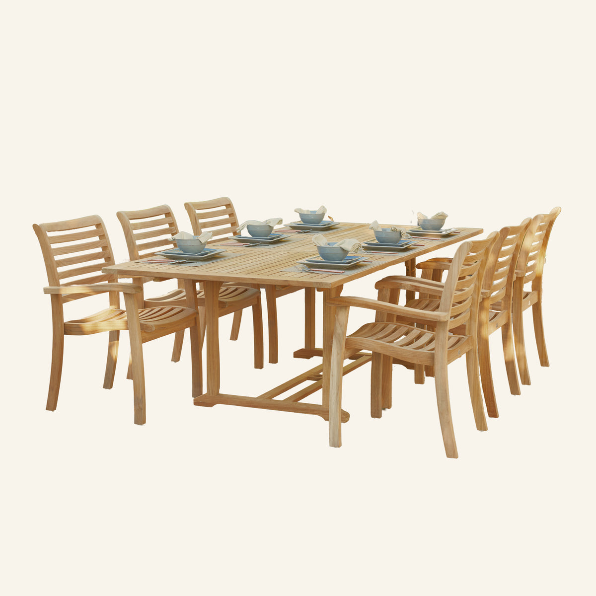BIRMINGHAM 7-PIECE FAMILY DINING SET