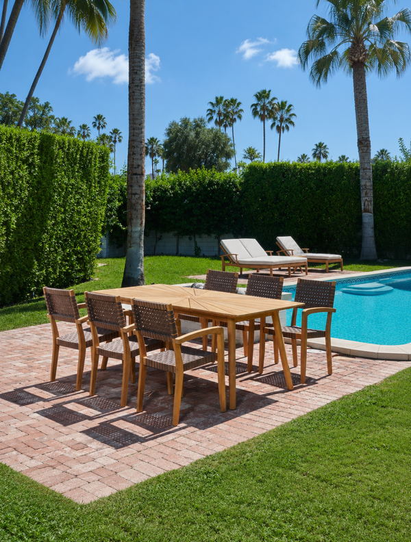 CAMBRIA RECTANGULAR DINING SET
