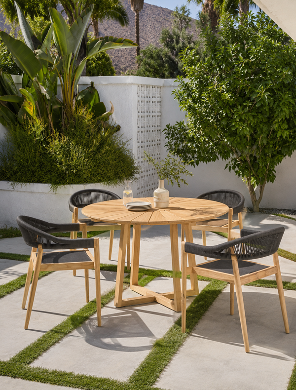 CAMBRIA ROUND DINING SET