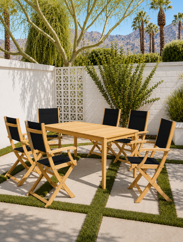 DEL RAY RECTANGULAR DINING SET