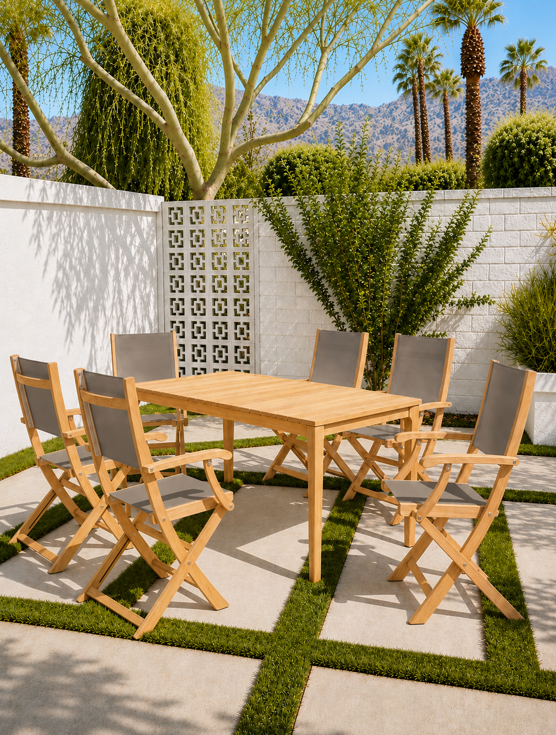 DEL RAY RECTANGULAR DINING TABLE