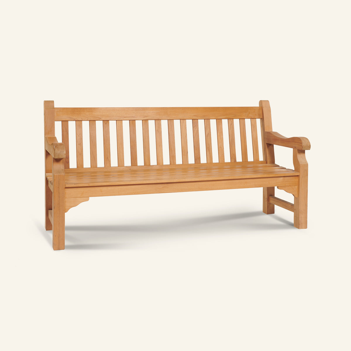 Exbury bench, solid teak outdoor garden bench by HiTeak