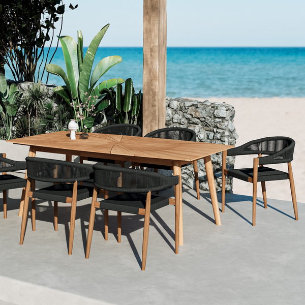 KLINT ROPE STACKING ARMCHAIR