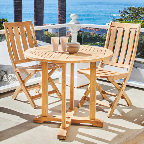 CAMBRIA FOLDING CHAIR [HLC1569B]