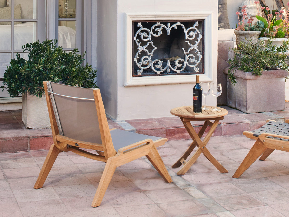 DRAPER SLING CHAT CHAIR