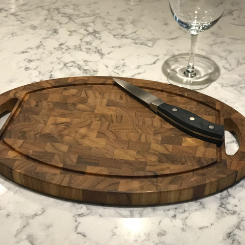 OVAL CUTTING BOARD [HLD2297]