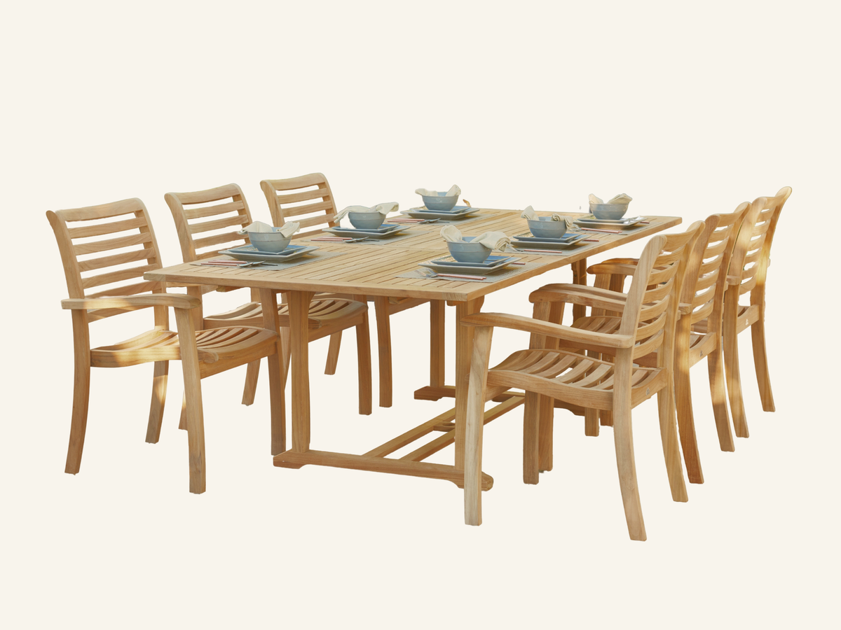 BIRMINGHAM 7-PIECE FAMILY DINING SET