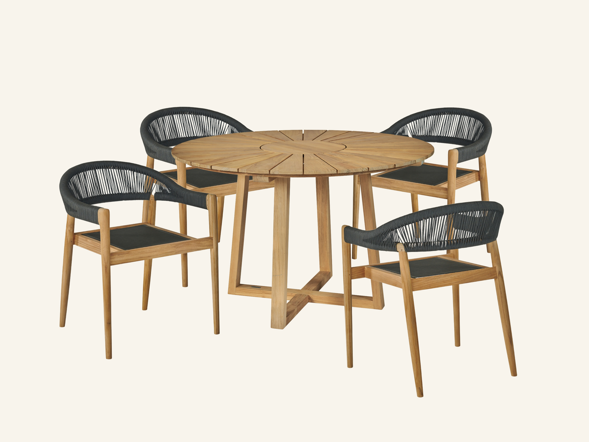 CAMBRIA ROUND DINING SET