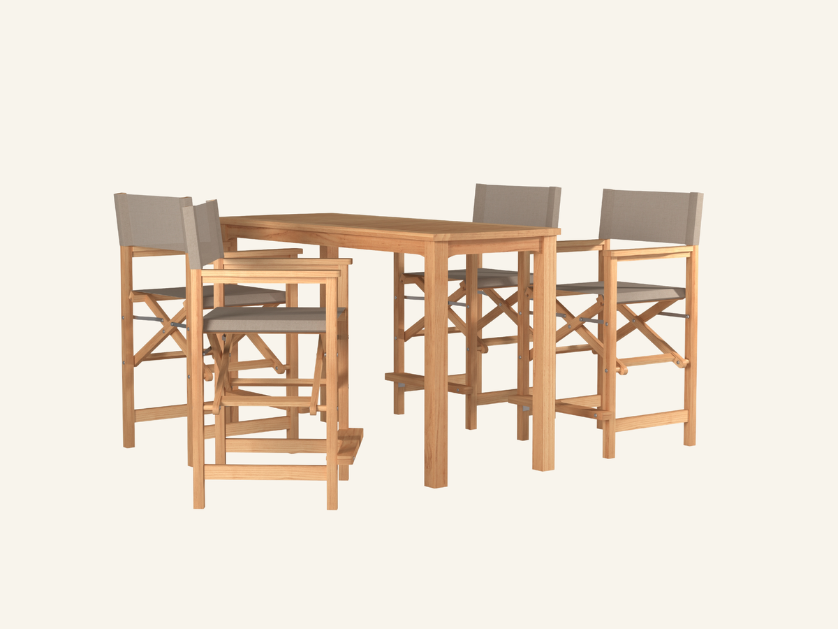DIRECTOR 5-PIECE COUNTER HEIGHT SET