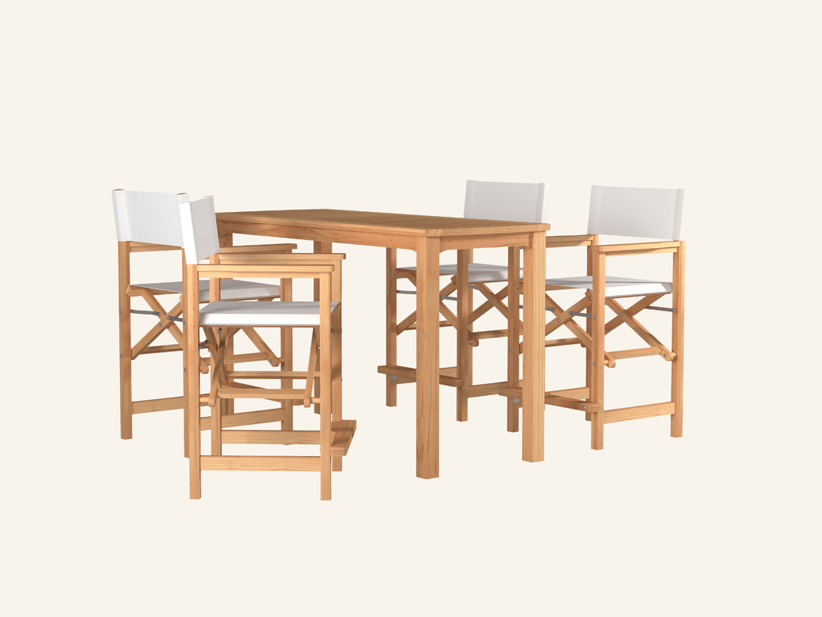 DIRECTOR 5-PIECE COUNTER HEIGHT SET
