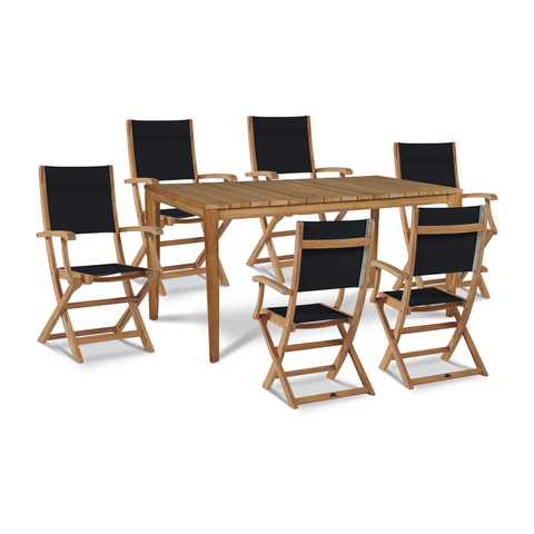 DEL RAY RECTANGULAR DINING SET [HLS-DRR]