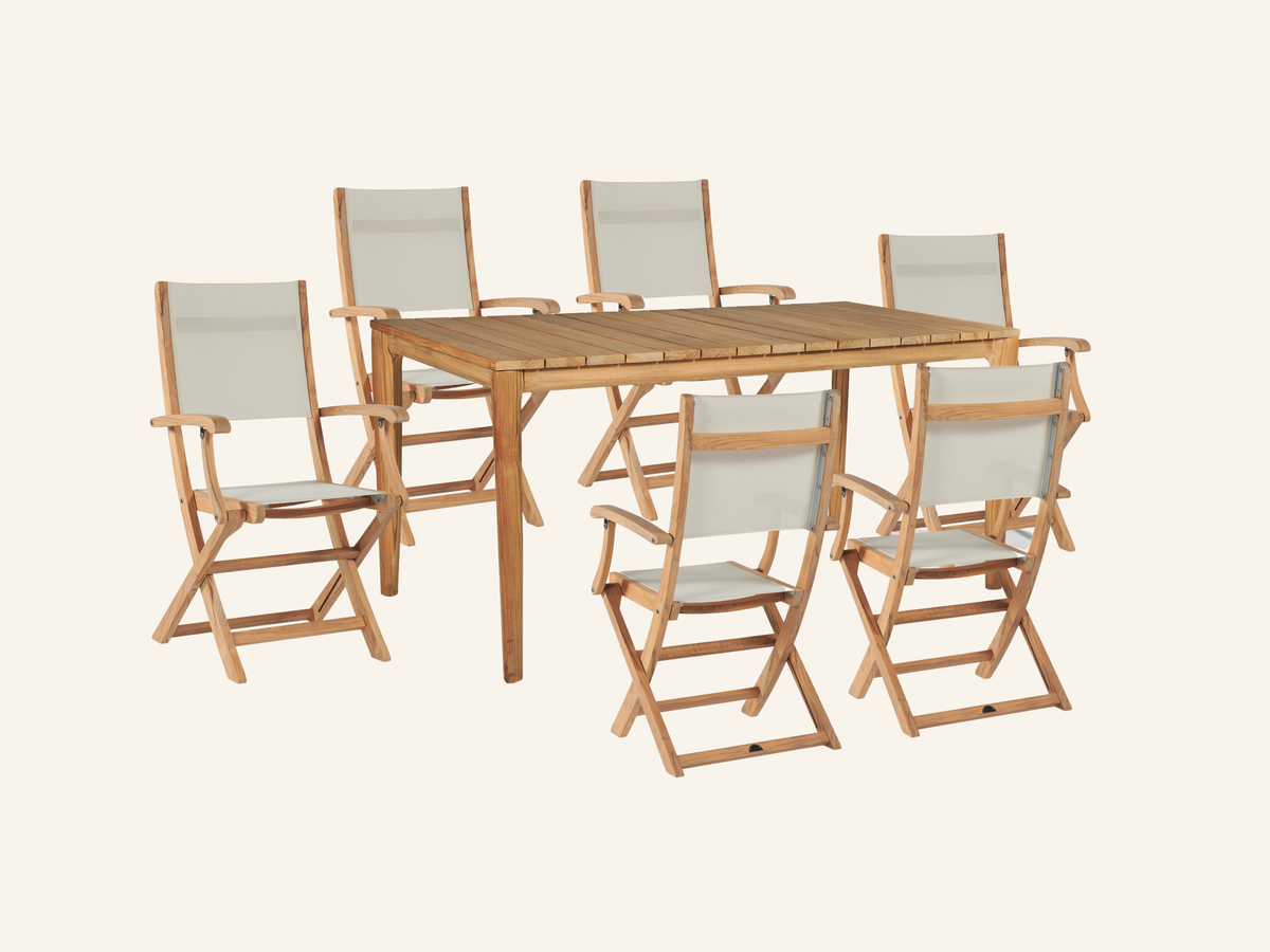 DEL RAY RECTANGULAR DINING SET