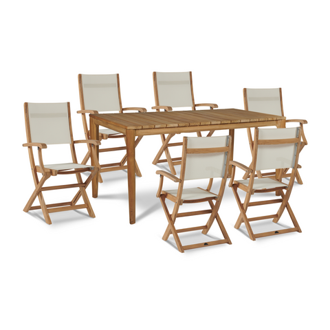 DEL RAY RECTANGULAR DINING SET [HLS-DRR]