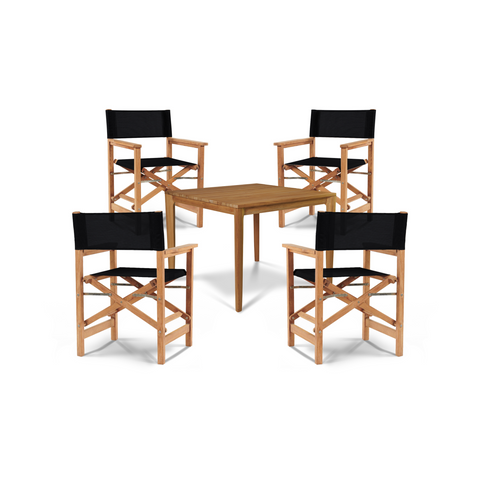 DEL RAY SQUARE DINING SET [HLS-DRS]