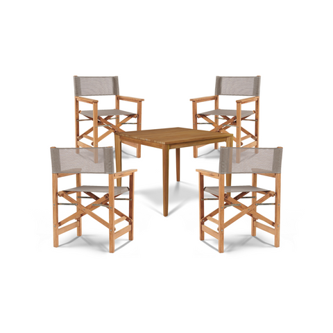 DEL RAY SQUARE DINING SET [HLS-DRS]