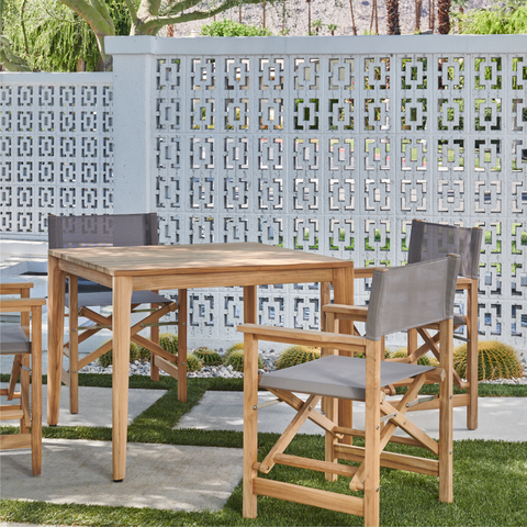 DEL RAY SQUARE DINING SET [HLS-DRS]