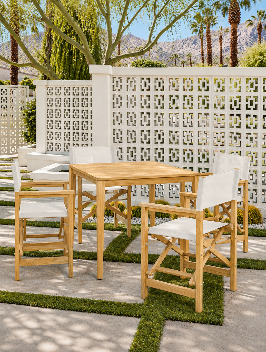 DEL RAY SQUARE DINING SET