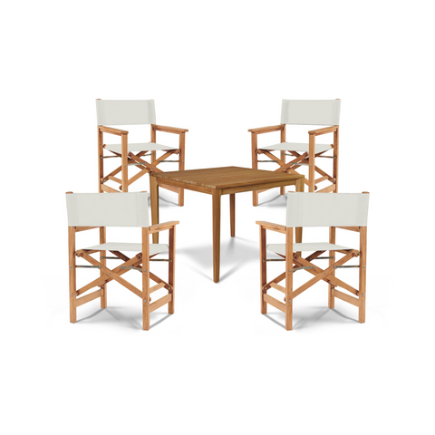 DEL RAY SQUARE DINING SET [HLS-DRS]