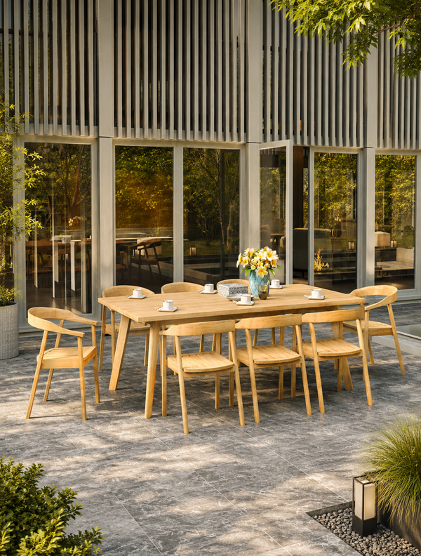 LA COSTA 9-PIECE DINING SET