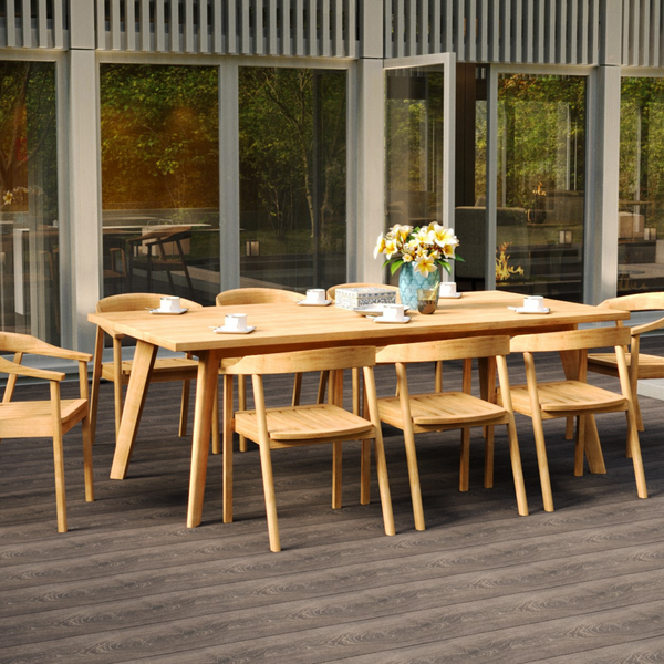LA COSTA 9-PIECE DINING SET