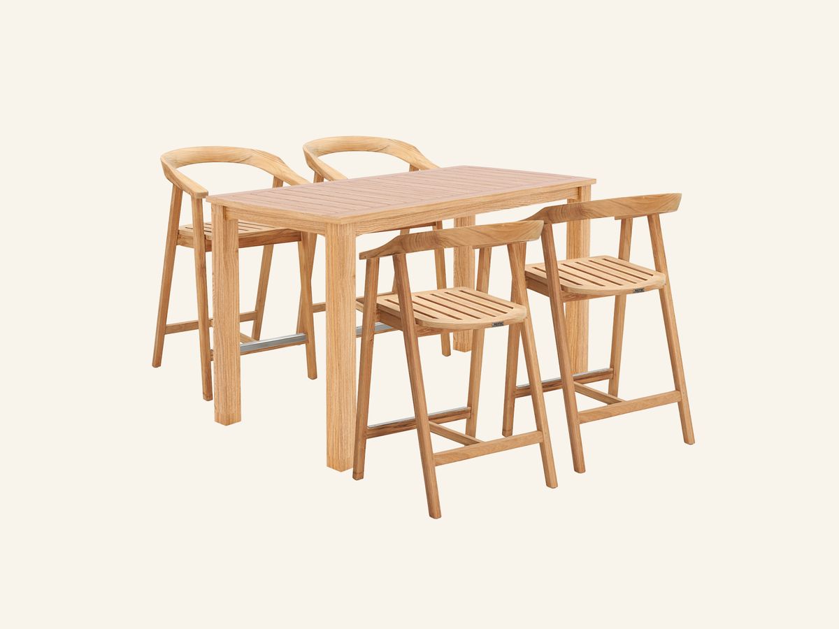 LA COSTA COUNTER HEIGHT DINING SET