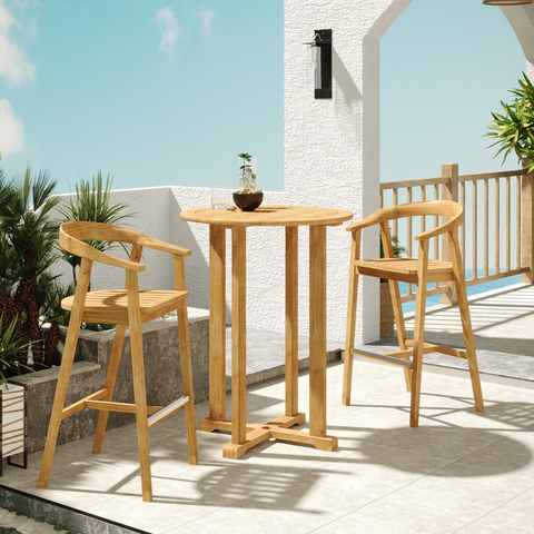 LA COSTA ROUND BAR DINING SET [HLS-LCR]