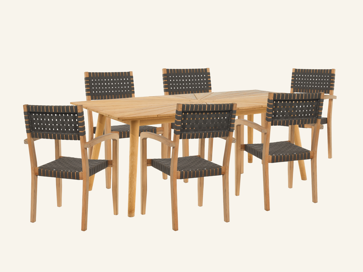 CAMBRIA RECTANGULAR DINING SET