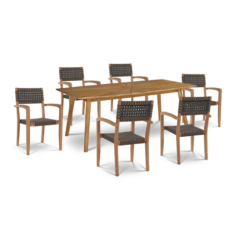 CAMBRIA RECTANGULAR DINING SET [HLS-RC]