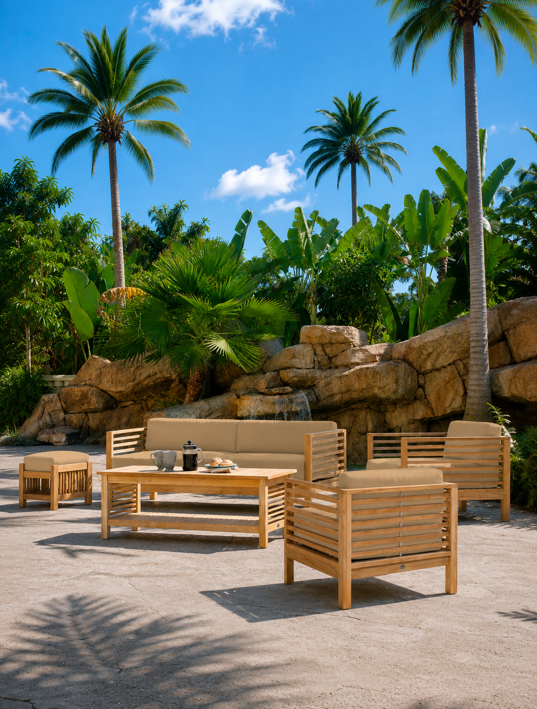 SUMMER DEEP SEATING SET
