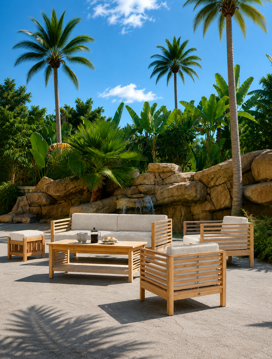 SUMMER DEEP SEATING SET