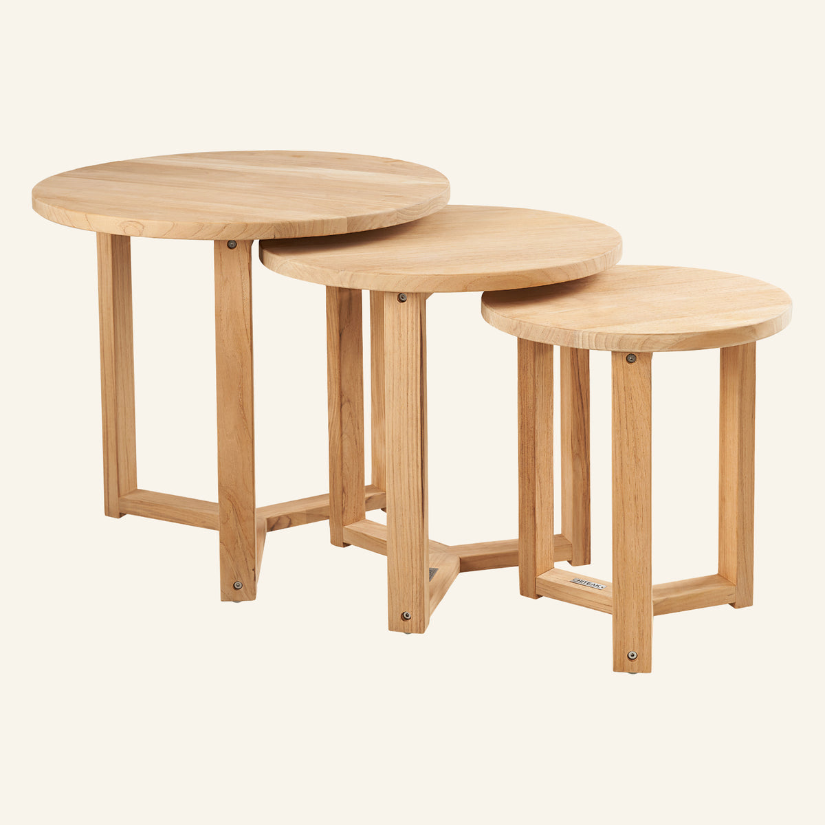 LARGE NESTING SIDE TABLE