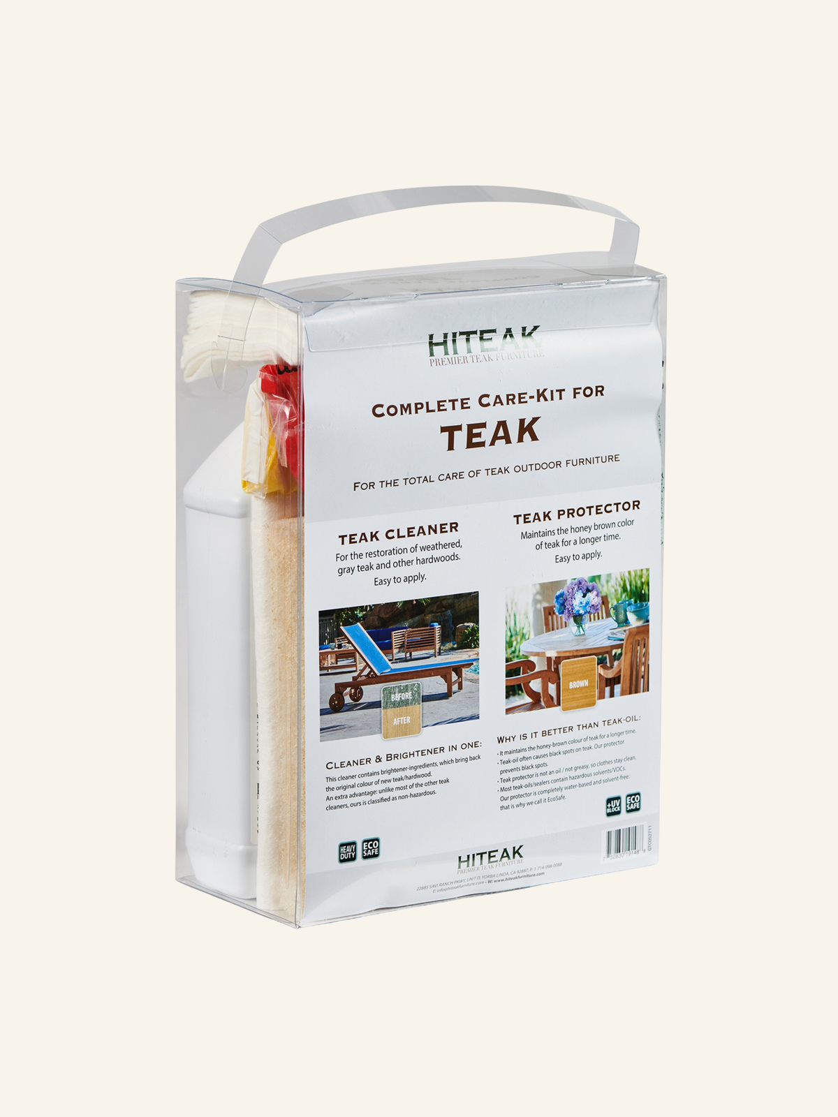 COMPLETE TEAK CARE KIT