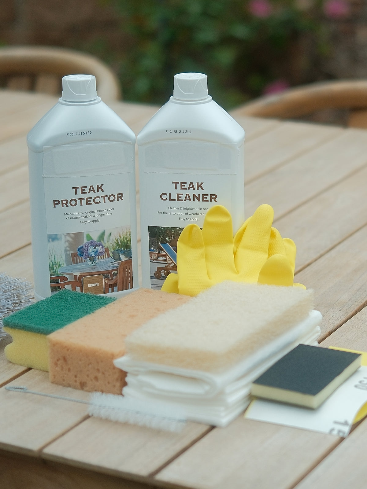 COMPLETE TEAK CARE KIT