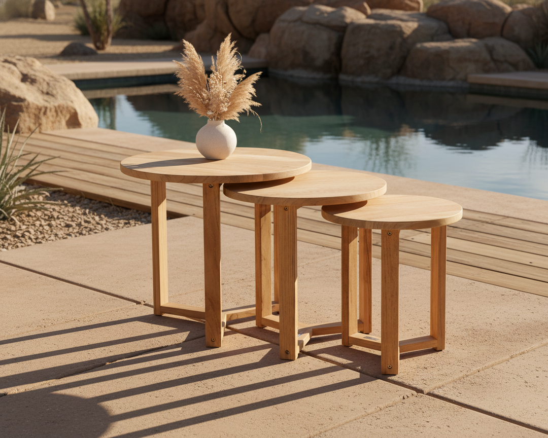 MEDIUM NESTING SIDE TABLE