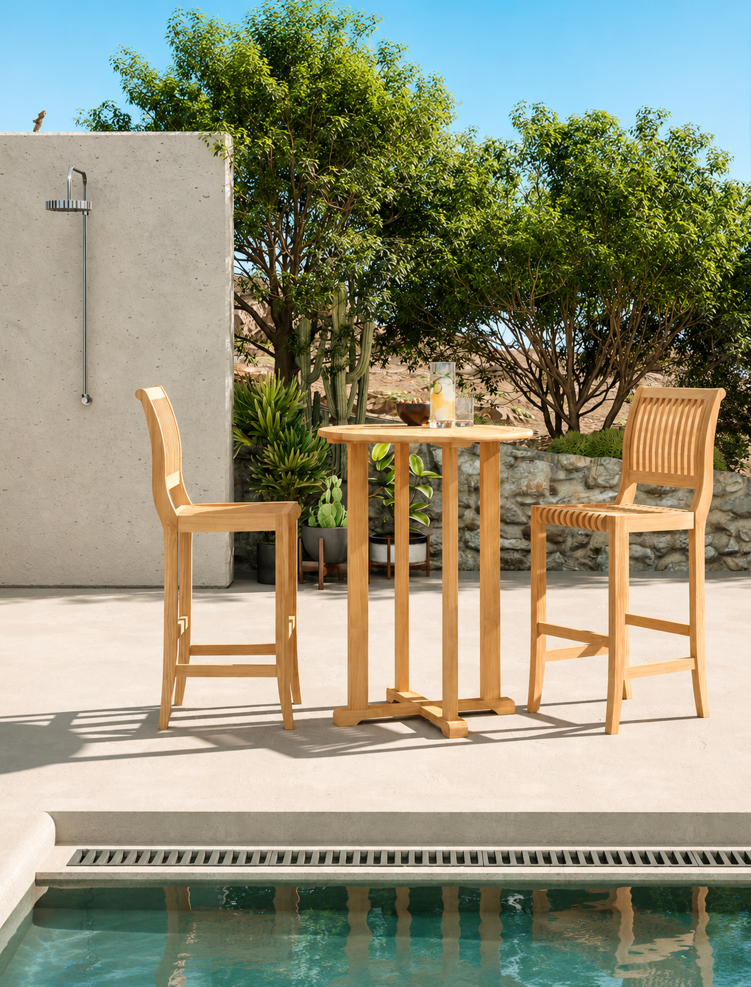 PALM BAR TABLE