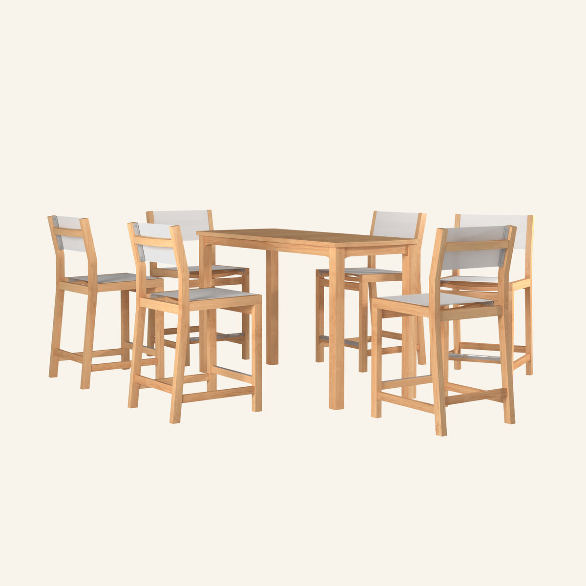PEARL 7-PIECE COUNTER HEIGHT DINING SET