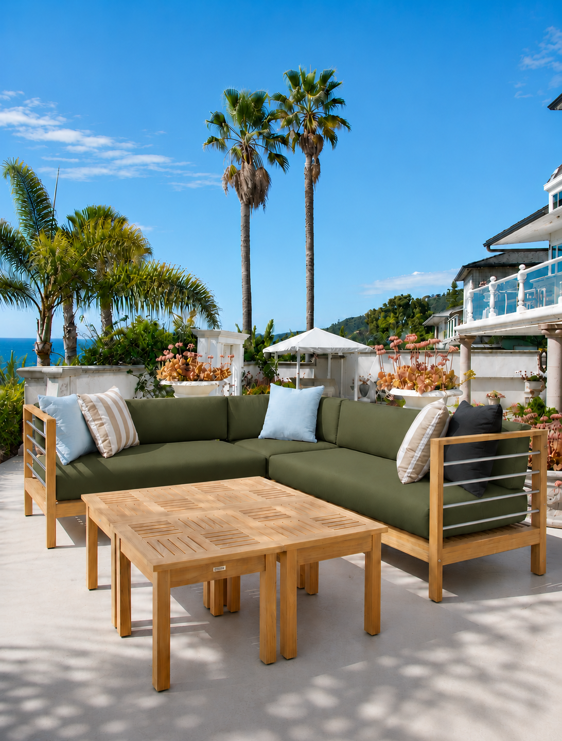 SOHO SECTIONAL DEEP SEATING SET