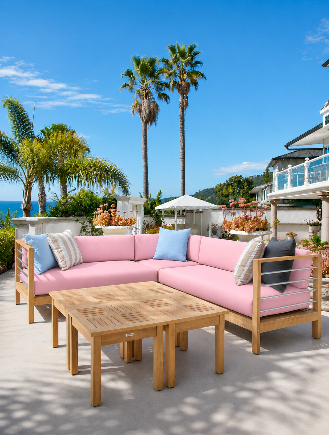 SOHO SECTIONAL DEEP SEATING SET